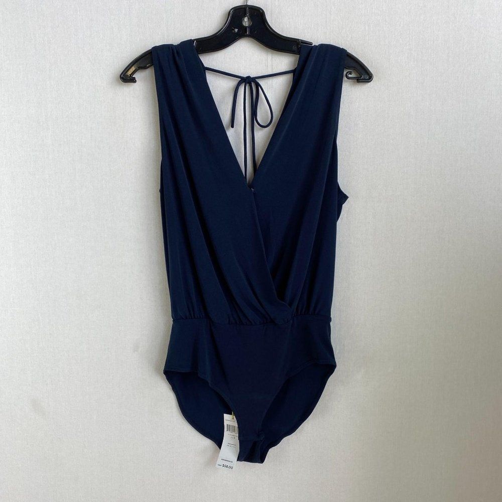 BCBGENERATION Navy Blue Bodysuit NWT